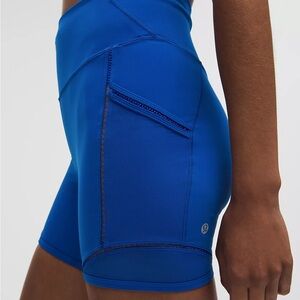 Lululemon Fast & Free 6in Lace Trim Short